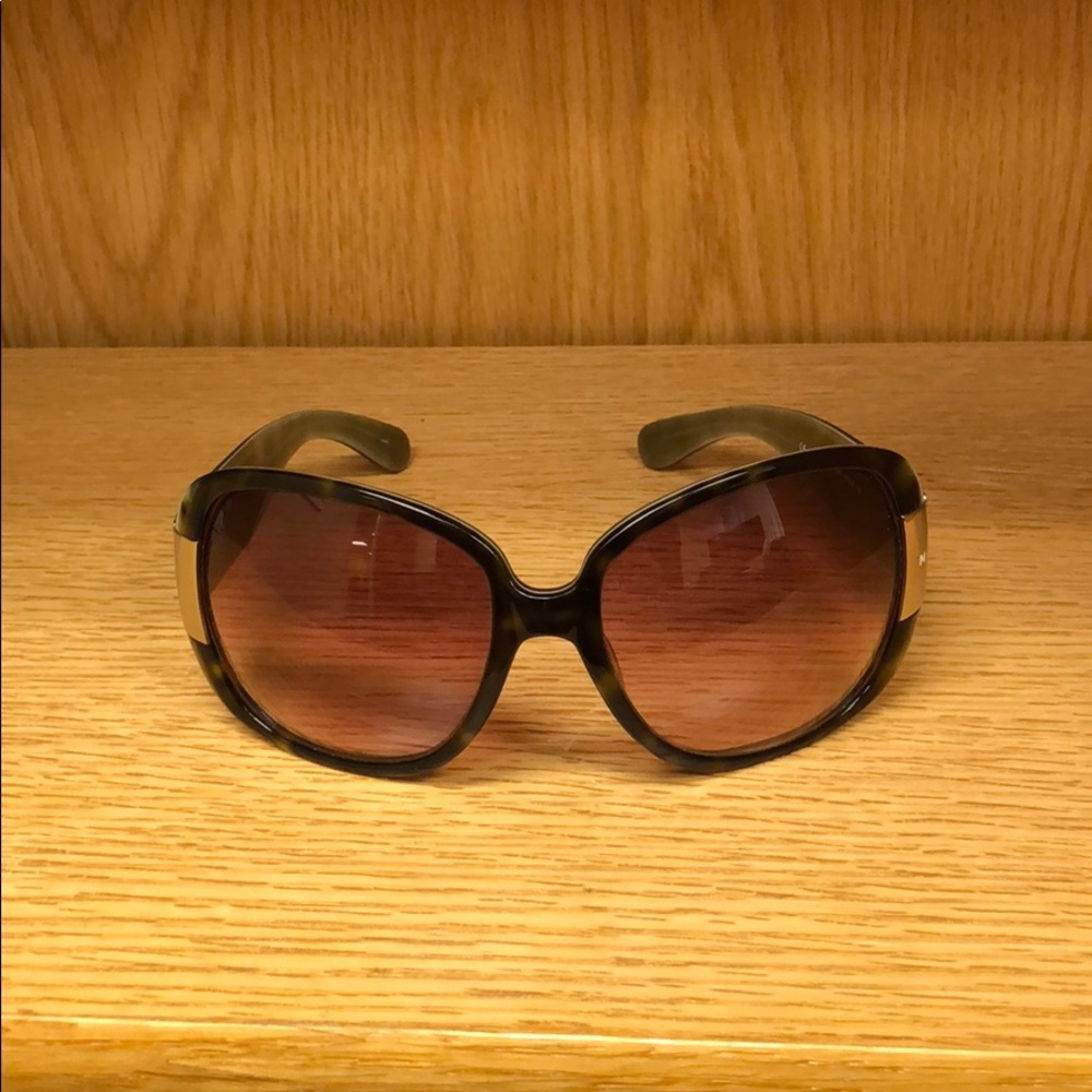 Marc Jacobs Tortoise Oversized Sunglasses